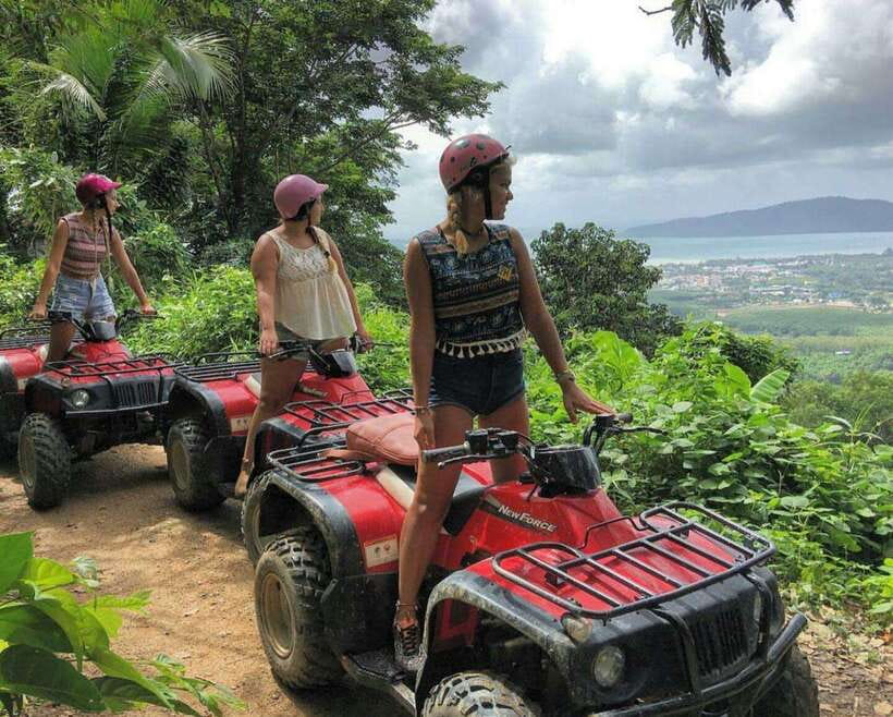 Phuket: Big Buddha Viewpoint ATV Tour and Zipline Adventure - Zipline in the Trees: Safety Feel, Station Stops, and Heights