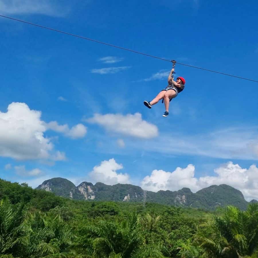 Phuket: Monkey Cave, Water Rafting, Zipline with ATV Option - Suwan Kuha Temple first: the ride in, then the 15-meter reclining Buddha