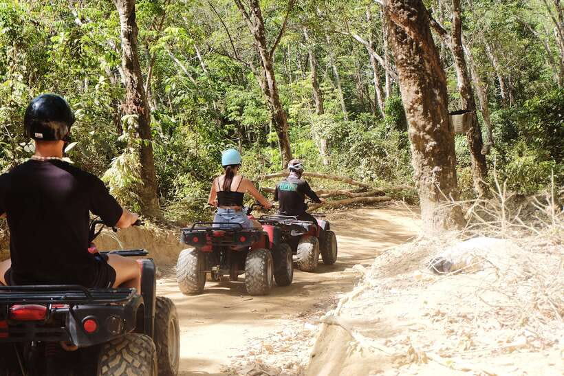 Phuket: Paradise Trip ATV Jungle Adventure - Riding the rubber jungle: ATV route, skill level, and viewpoints
