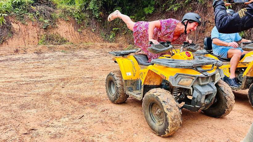 Phuket Ultimate Combo: Jungle ATV & Zipline Adventure - Zipline camp: high ropes with obstacles, not a single straight line