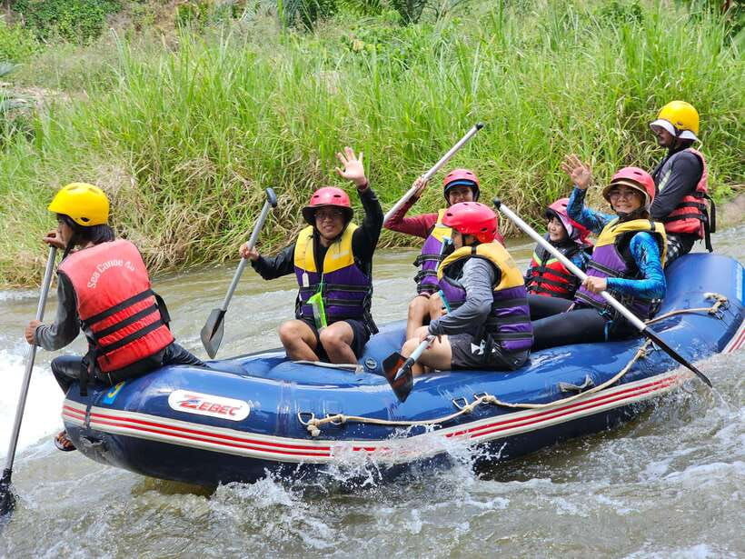 Phuket: White Water Rafting, ATV, and Zipline Adventure - Five Kilometers Of White Water Starts The Day