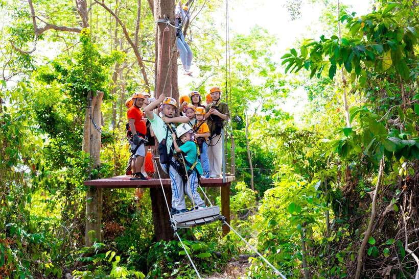 Phuket: Zipline Flying Higher than a Hawk with ATV Option - What the Views Are Like from the Treetops
