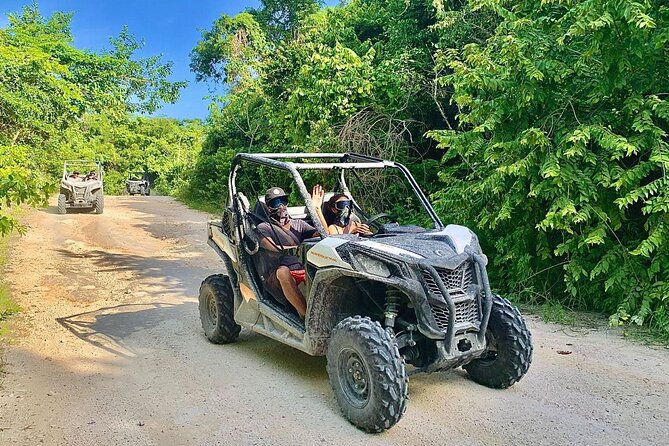 Playa del Carmen Buggy Tour with Cenote Swim and Mayan Village Visit - Stop at the cenote: the hike down is part of the experience