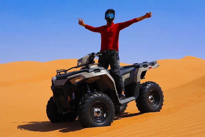Polaris 570cc (4x4 )Quad Bike Ride +Sand Boarding- Red Dunes - Key Things That Make This Quad + Sandboarding Tour Worth It