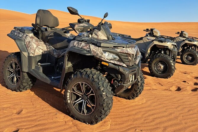 Polaris 570cc (4x4 )Quad Bike Ride +Sand Boarding- Red Dunes - Polaris 570cc Quad Biking Through Dubai’s Red Dunes