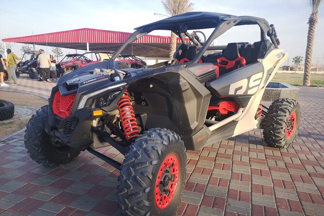 Polarize Dune Buggy 1000cc in Red Dunes Desert - Fossil Rock Stop: A Scenic Brake From Pure Adrenaline