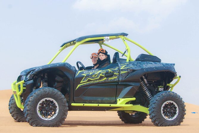 Polarize Dune Buggy 1000cc in Red Dunes Desert - Desert Camp Time: Sandboarding, Camel Rides, and a Full Evening Feel