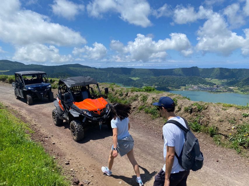 Ponta Delgada: São Miguel Buggy Tour Around Sete Cidades - First off-road hits: Mirador do Cascalho and Aqueduto do Carvão