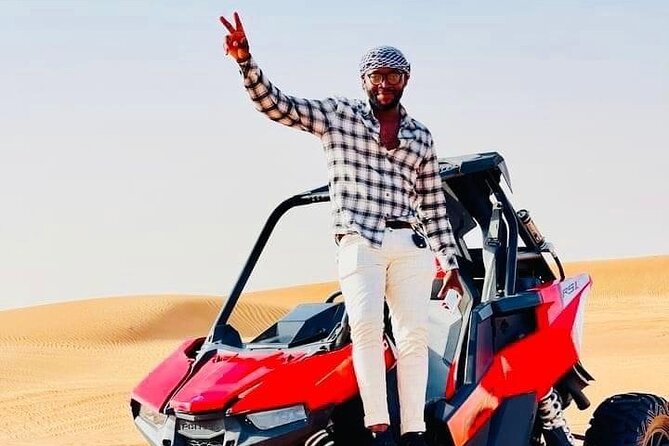 Premium Desert safari With Dune buggy camel ride BBQ dinner - Pickup, drop-off, and timing: why the 2:30 pm start works