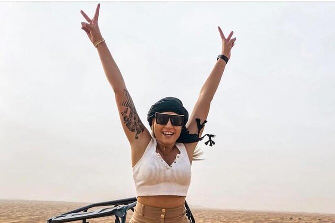 Premium Desert safari With Dune buggy camel ride BBQ dinner - Guides and group size: max 30 people, plus the human touch