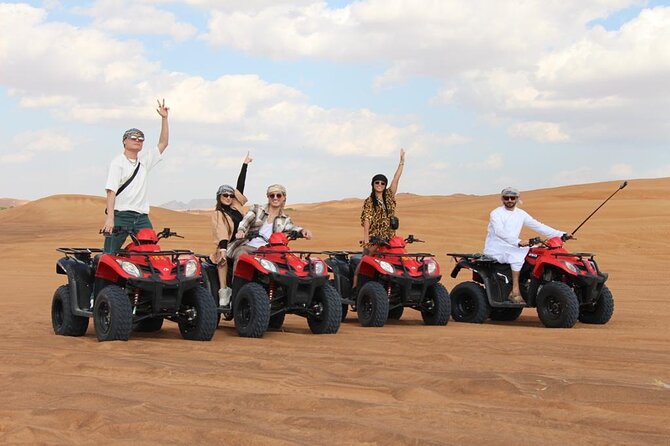 Premium Red Dunes Bashing with Quad Bike, Camel, Falcon &VIP Camp - Key things that make this VIP desert safari worth your time