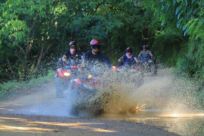 Private ATV tour with waterfall and Tequila tasting - Rancho Las Pilas waterfall stop: Your swim break is the highlight