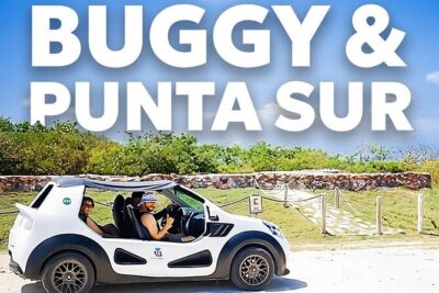 Private Buggy Tour and Punta Sur Park: All-Inclusive - El Mirador: Rock Formations, a Cave, and Those Blowholes