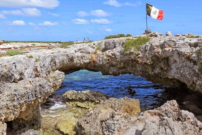 Private Jeep to Jade Cavern, Punta Sur & ATV Tour: All-Inclusive - El Mirador: rock formations, a cave, and blowholes