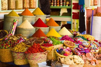 Private Marrakech excursion, camel ride or quad from Casablanca - Mellah and Bahia Palace: Old neighborhoods and a palace add-on