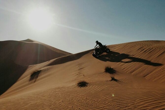 Private Quad Bike Tour through Deep Desert in Dubai - Riding in Dubai sand: the pace, the dunes, and the gear reality