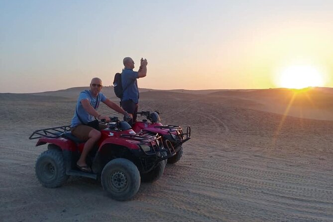 Private Tour in Cairo Tower with ATV Quad Bike and Felucca Ride - ATV versus time with the pyramids: how to set your expectations