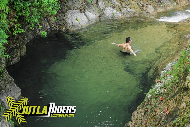 Private Tour: Puerto Vallarta ATV Adventure - The Rio Cuale Break: Swim Option and a Real Refresh