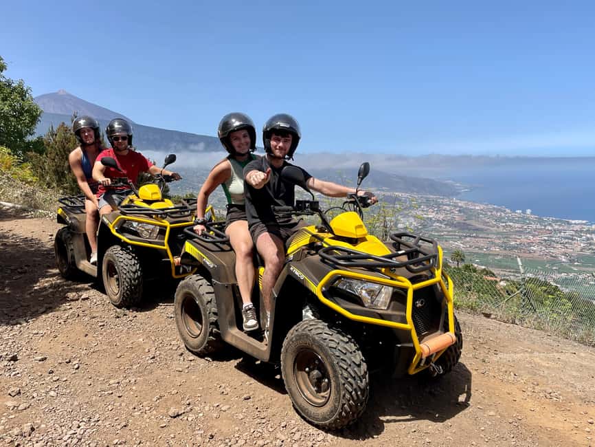 Puerto de la Cruz: Quad Tour to Teide or Off-Road Adventure - Quick take before you pick Route 1 or Route 2