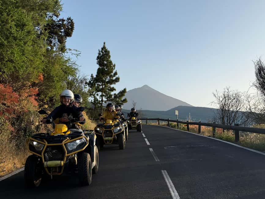 Puerto de la Cruz: Teide or Valley Off-Road Quad Tour - Choosing Between Teide Views and the North Route Off-Road