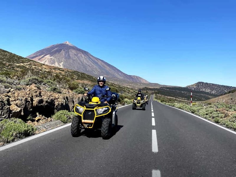 Puerto de la Cruz: Teide or Valley Off-Road Quad Tour - Route 1 (Teide Morning): La Orotava, Pine Roads, and Sea of Clouds Views