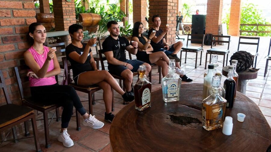 Puerto Vallarta: Jorullo Bridge ATV, Waterfall, Tequila Tour - Tequila tasting and a traditional snack: the calm payoff