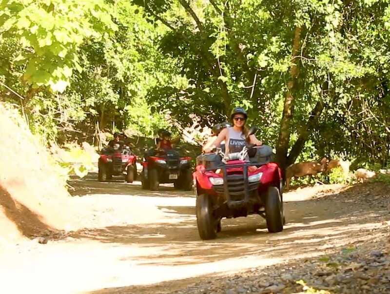 Puerto Vallarta: Sierra Madre ATV Mountain Adventure - Turning onto the Cuale River trail into the Sierra Madre