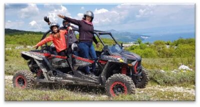 PULA AND ROVINJ: BUGGY FAMILY SAFARI 1, 2, 2.5 & 4 H - The 4-seater buggy feel: power, control, and safety support