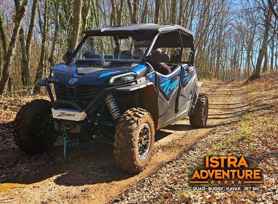 PULA AND ROVINJ: BUGGY FAMILY SAFARI 1, 2, 2.5 & 4 H - Family-friendly pace: beginners, kids, and couples all fit