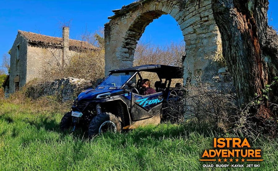 PULA AND ROVINJ: BUGGY FAMILY SAFARI 1, 2, 2.5 & 4 H - Price and value: $229 per group (up to 4 people per vehicle)