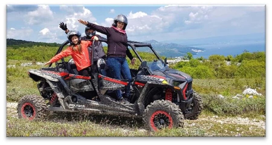 PULA AND ROVINJ: BUGGY FAMILY SAFARI 1, 2, 2.5 & 4 H - The 4-seater buggy feel: power, control, and safety support