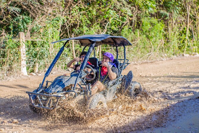 Punta Cana 4 Hours Buggy Tour Cave Macao Beach Free Pick Up - Pickup, safari-truck ride, and mobile ticket timing
