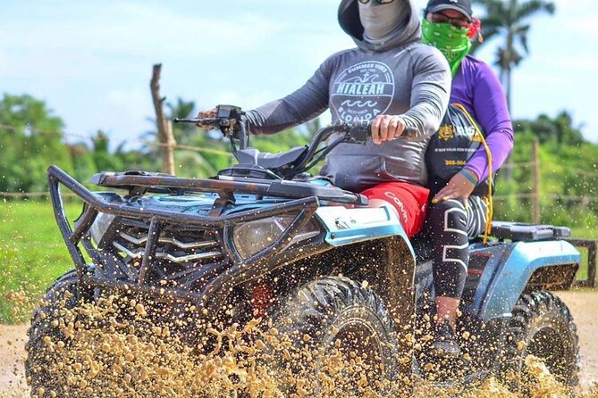 Punta Cana: Amazing ATV Adventure Private Road & Beach W/ PickUp - Cave visit: the swim option and the quick reset