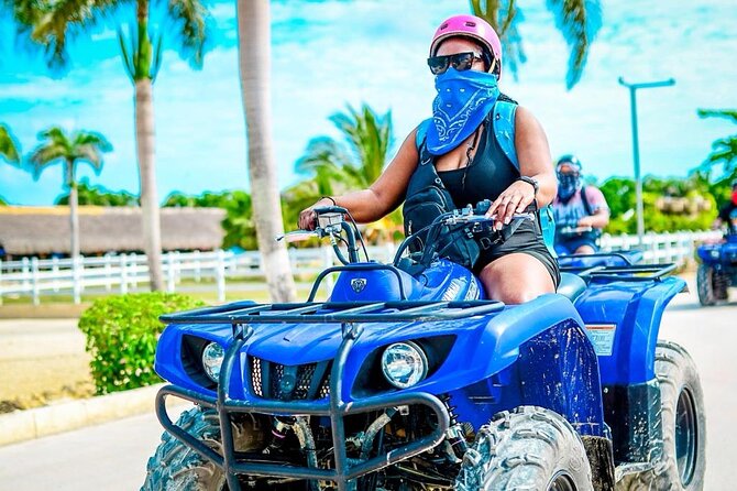 Punta Cana ATV Adventure - Playa Macao time: sand, palms, and a built-in swim break