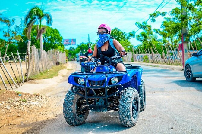 Punta Cana ATV Adventure - ATV and UTV ranch reality: great dirt roads, muddy conditions