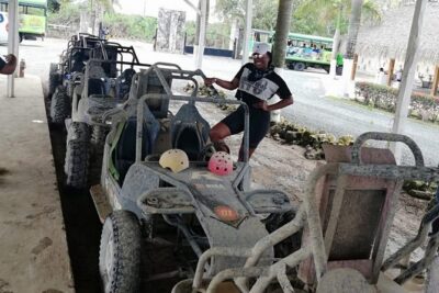 Punta Cana ATV Buggies Adventure from Santo Domingo Tour - Los Hoyos del Salado cenote stop: swim in cool, clear cave water