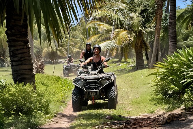 Punta Cana ATV: Jungle, Beach & River Small Group Tour - Punta del Coco Palm Grove: Fresh Coconuts and an Easy Break from the Ride