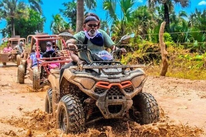 Punta Cana ATV Off-Road Experience - Stop 1 in Bavaro: Cueva Taina Bavaro and its clear-water “Macau cave” moment