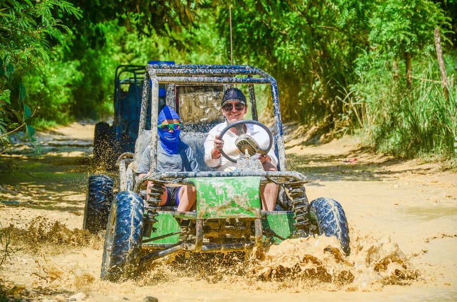 Punta Cana: Countryside and Macao Beach Half-Day Buggy Tour - The organic farm stop: coffee, chocolate, mamajuana, cigars, and the tasting part