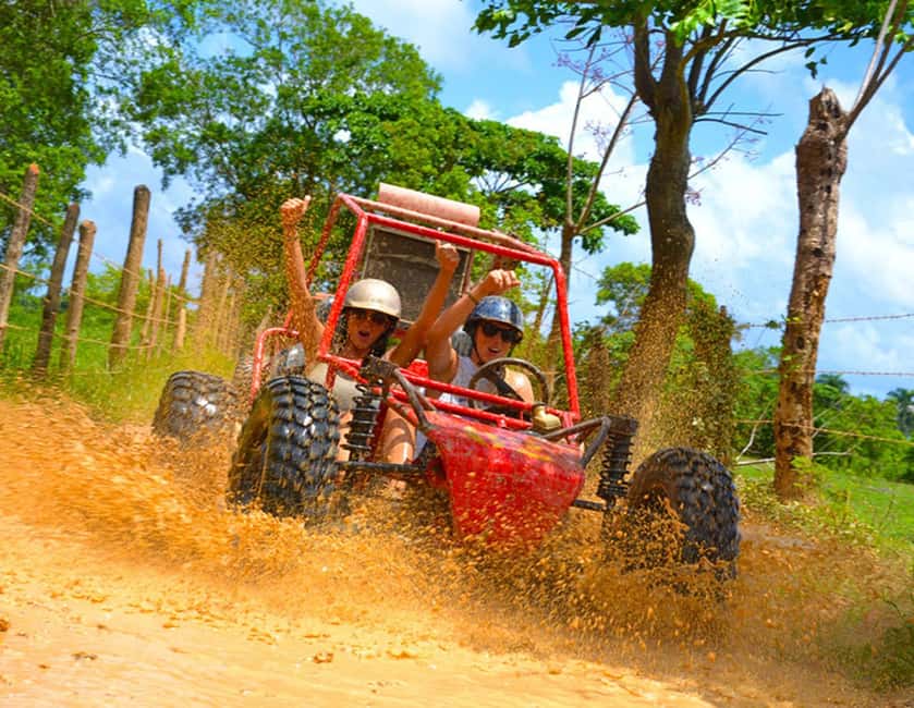 Punta Cana: Extreme Buggy Tour with River Cave & Macao Beach - Macao Beach walk: a quick taste of real coastline beauty