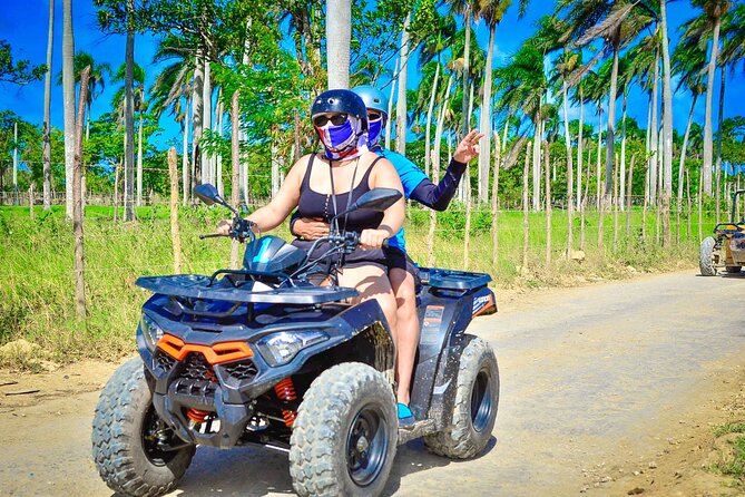 Punta Cana Half Day 4x4 ATV Adventure - Macao Beach in 15 Minutes: Pretty Water, Quick Photos, Real-Time Tradeoffs