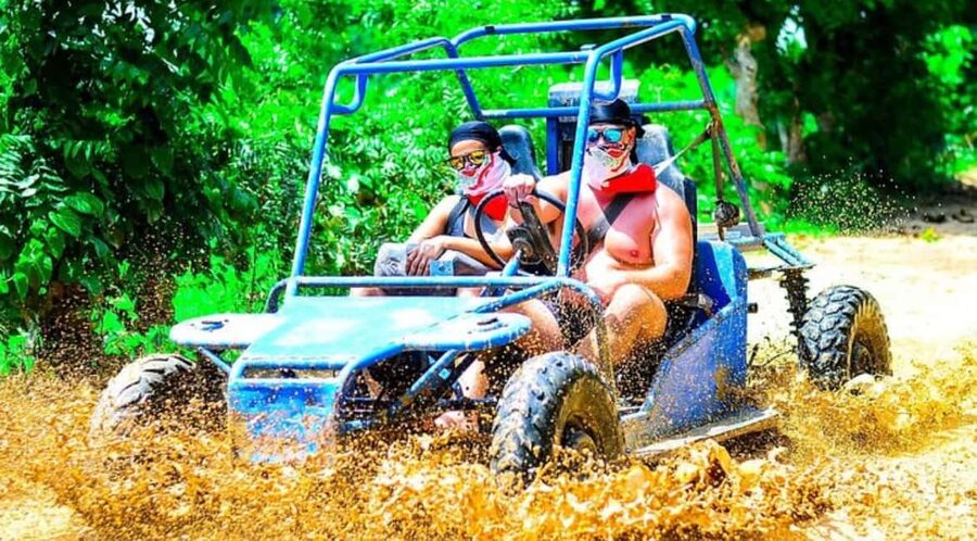 Punta Cana: Half-Day Buggy Tour with PickUp & Macao Beach - Getting to the buggy ranch and climbing into your Punta Cana ride