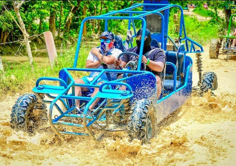 Punta Cana: Half-Day Buggy Tour with PickUp & Macao Beach - The 25-ft water cave break: cool air, fresh water, private trail vibes