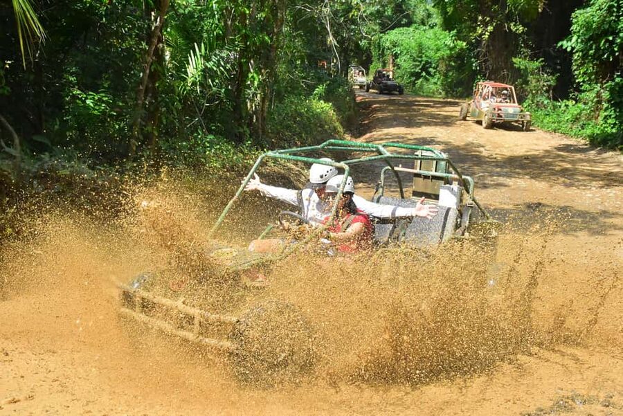 Punta Cana: Zipline, Chairlift, Buggy & Horse Ride Adventure - Lunch buffet, kids club, and how the 4–6 hour day flows