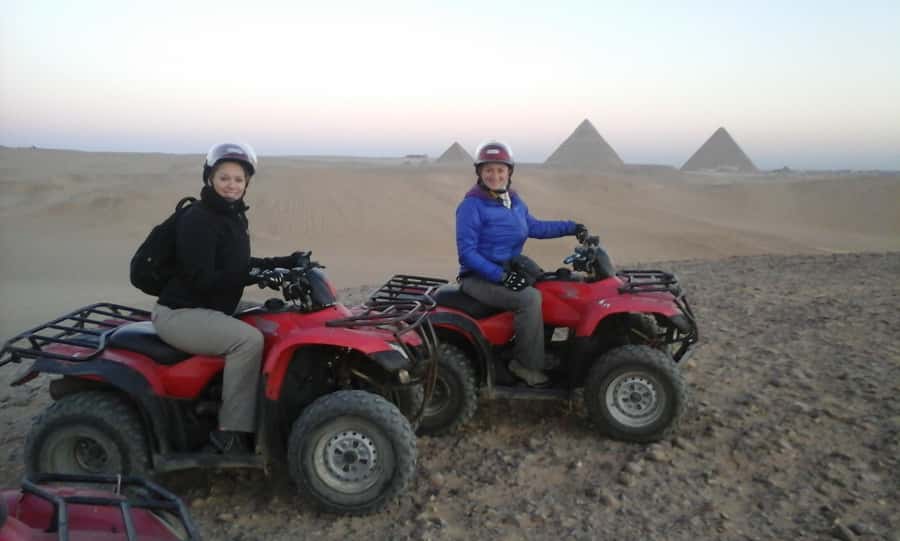 Pyramids of Giza: 1-Hour Quad Bike Desert Safari - Key highlights you’ll care about