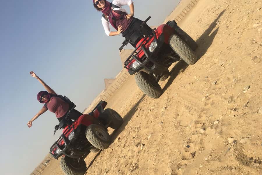 Pyramids of Giza: 1-Hour Quad Bike Desert Safari - Optional camel ride: when it fits, when it doesn’t