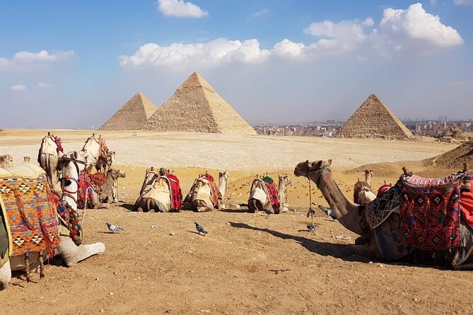 Pyramids of giza ,Sphinx,riding camel and driving a quad bick ATV. - Door-to-Door Pickup in a Clean, Air-Conditioned Car