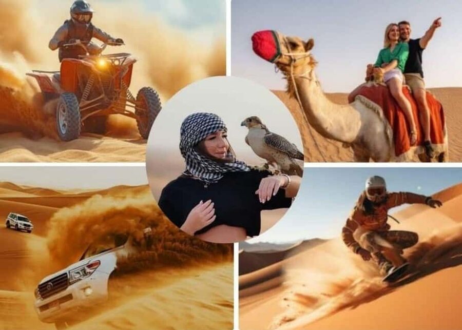 Qatar: ATV & Quad Dune Bashing, Camel Ride, & Sandboarding - Getting your bearings on the ATV self-ride (the thrill you control)