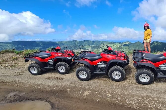 Quad /2pax – Off-road Excursion w/ lunch – From Ponta Delgada to Sete Cidades - First stop: how the ATV tour works from Ponta Delgada