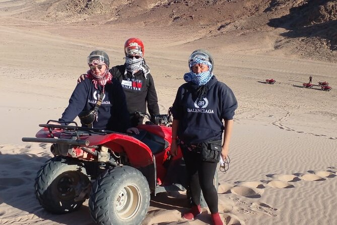 Quad 3 hours VIP safari adventure Hurghada - The Eastern Desert quad ride: 25 km of real motion